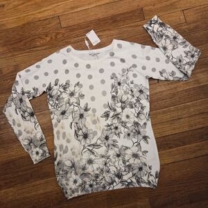Floral Print Women's Sweater